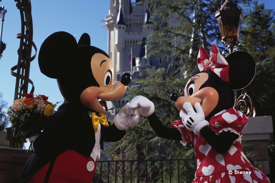 Watch Out Cupid! Here Comes Mickey and Minnie