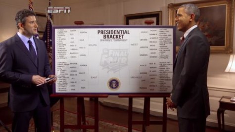 President Obama 2016 NCAA Bracket