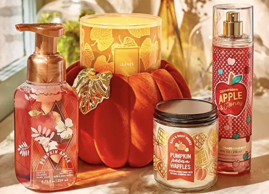 Bath and Body Works New Fall Collection