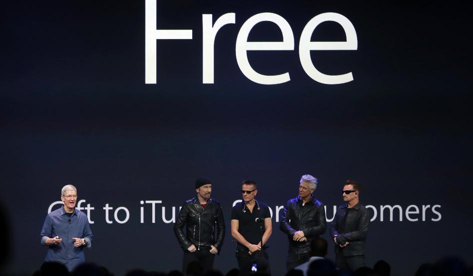 Have U2 Been Chosen to Receive a Free Album?