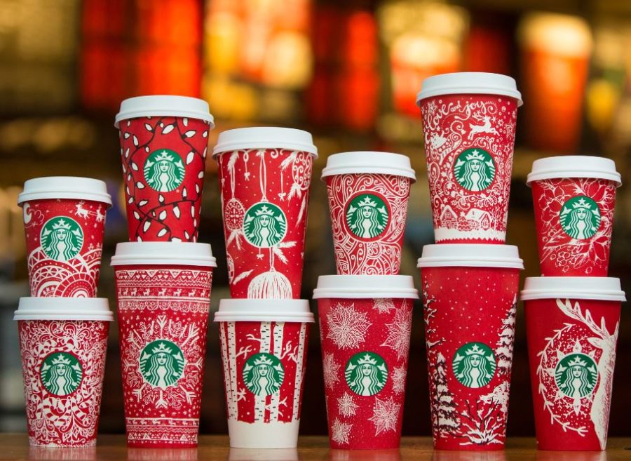 The Holidays Arrive at Starbucks