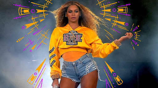 Beyoncé performs at Coachella in 2