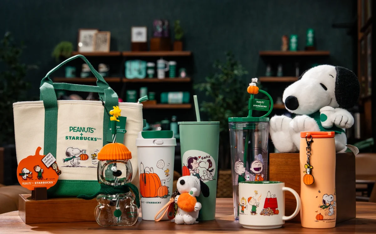 Starbucks Releases Snoopy and the Peanuts Themed Drinks and Merchandise